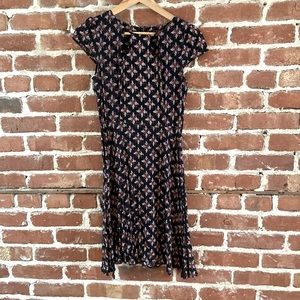 Mandi US4 black patterned dress